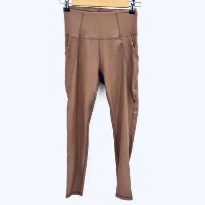 Altar'd State Small Brown Workout Yoga Leggings Activewear Pants Performance